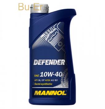 Mannol Defender 10W-40 Motoröl 1Liter